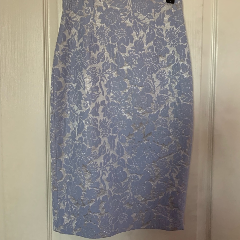 H&M pencil brocade skirt - 4